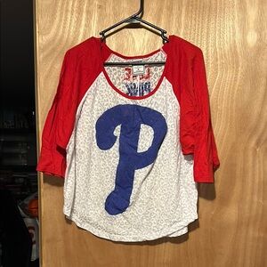 Victoria's Secret Phillies Baseball Tee